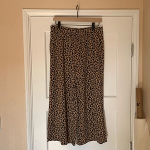 Banana Republic- Cropped Wide Leg Pants